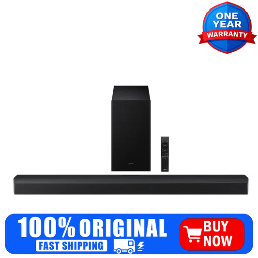 Samsung B-Series HW-B750F 5.1ch Soundbar with Subwoofer, Q-Symphony, Adaptive Sound, Voice Enhance Mode