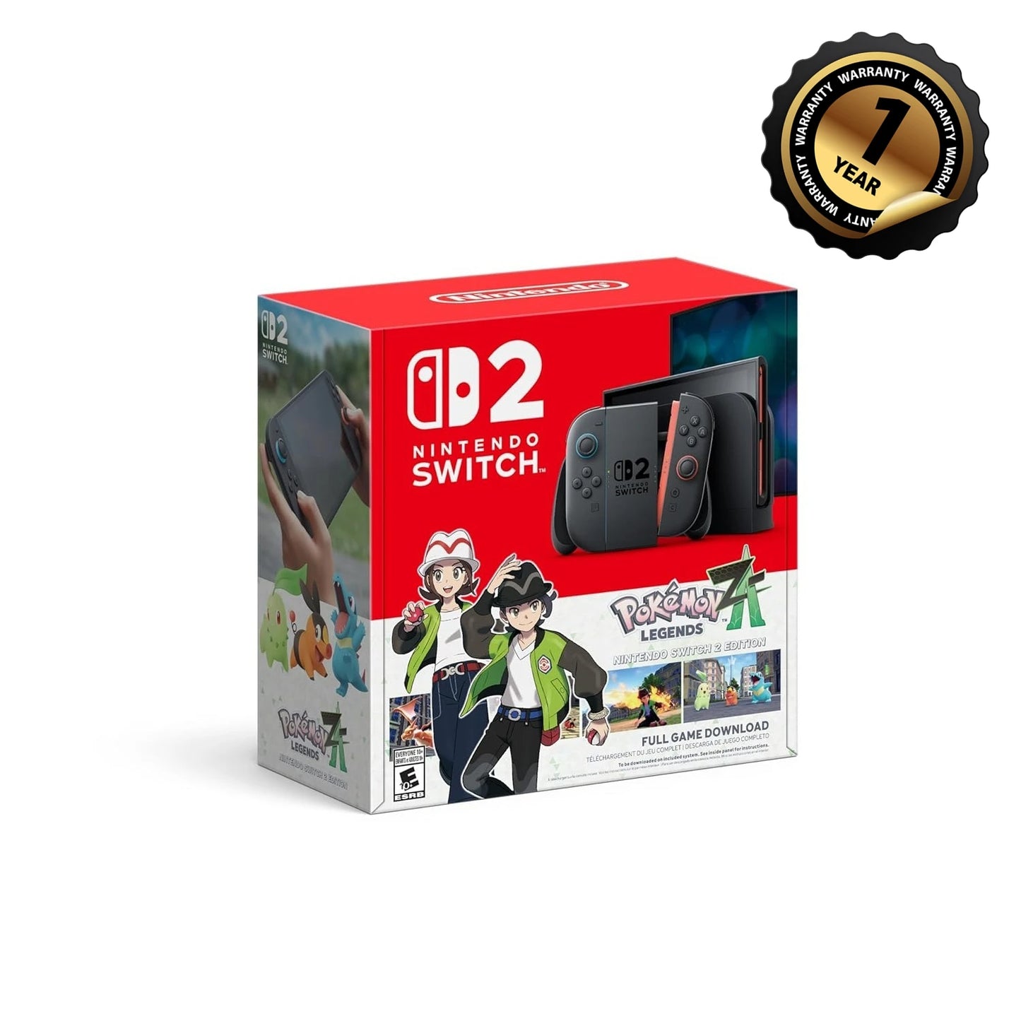 Nintendo Switch 2 Console Bundle - Includes Pokémon Legends: Z-A Game (Hong Kong Version）