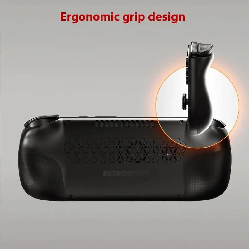 Retroid Pocket 5 Handheld Game Console 5.5'' AMOLED Screen Android13 Joystick RGB Lighting Effect Active Cooling Video Games