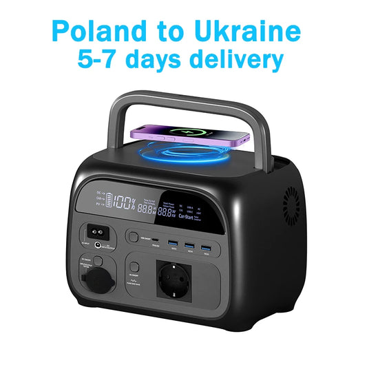 2400W 1800W 500W Portable Power Station 1024wh 345wh Lifepo4 Battery Powerful Power Bank Solar Generator Emergency Power Supply