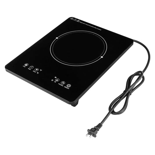 1800W Induction Cooktop Hot Plate Portable Induction Cooktop w/Ultra Low Noise  for Kitchen Countertop Use
