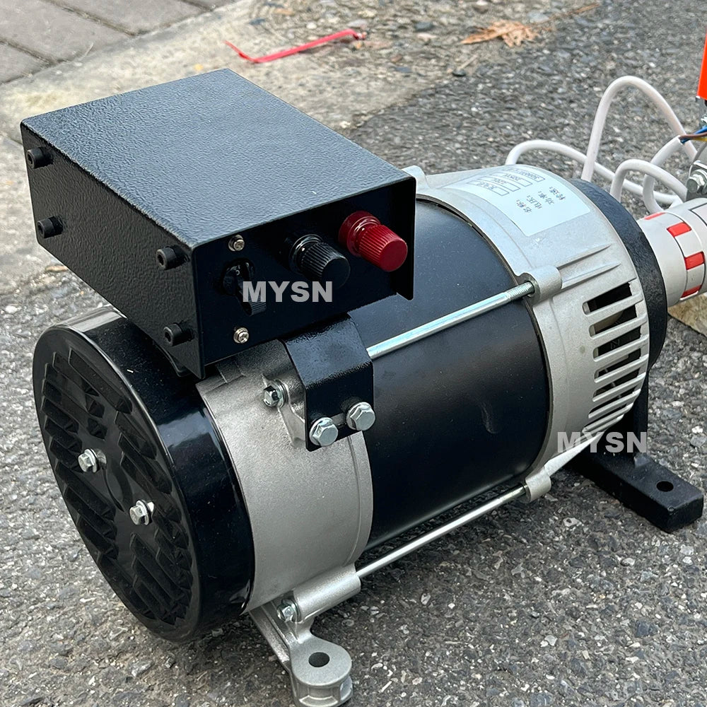50KW 100KW Free Energy Permanent Magnet Generator 220V 380V Brushless Generator Set Magnetic Generators With Adjustable Motor