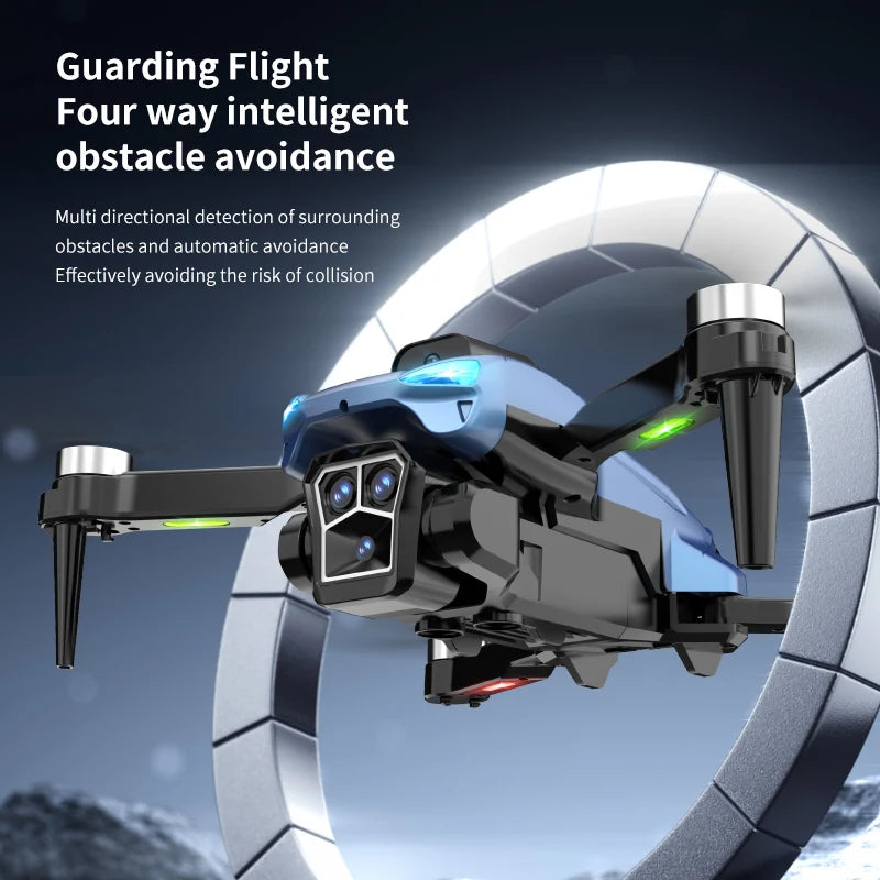 RC Drone with Camera Professional Aerial Photography with Screen Brushless Motor Remote Control Helicopter Intelligent Aircraf
