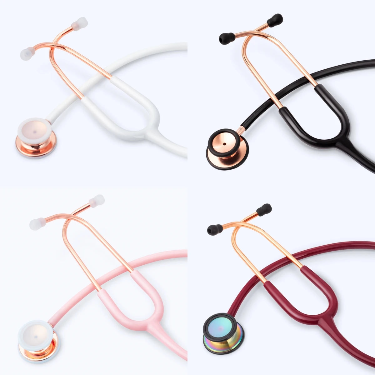 Medical Double Sided Stethoscope Professional Portable Cardiology Stethoscope Medical Equipment Nurse Vet Doctor Stethoscope
