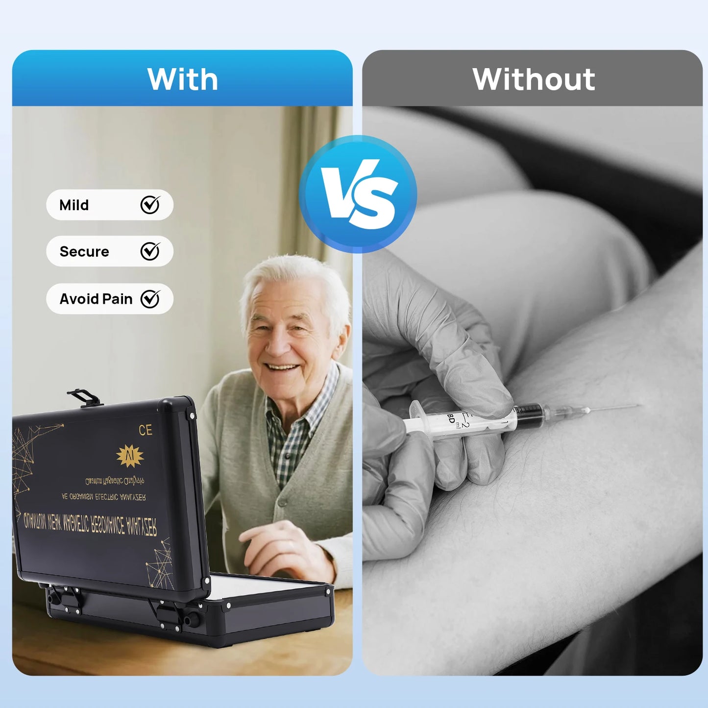 Quantum Analyzer Quantum Resonance Magnetic Scanner Body Health Analysis Assistant for Spa Club Clinic Store