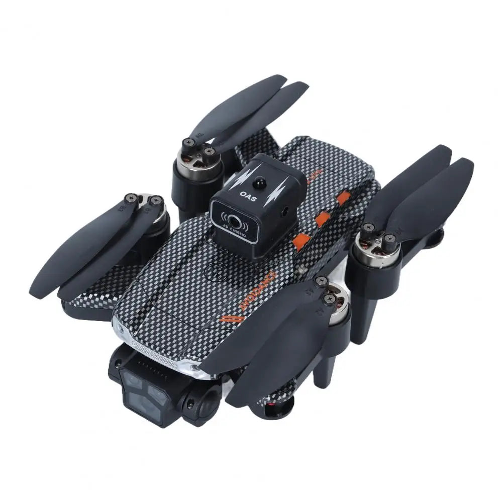 Remote Control Drone With Adjustable Three Cameras Optical Flow Hover Drone Positioning Obstacle Avoidance RC Quadcopter Toy