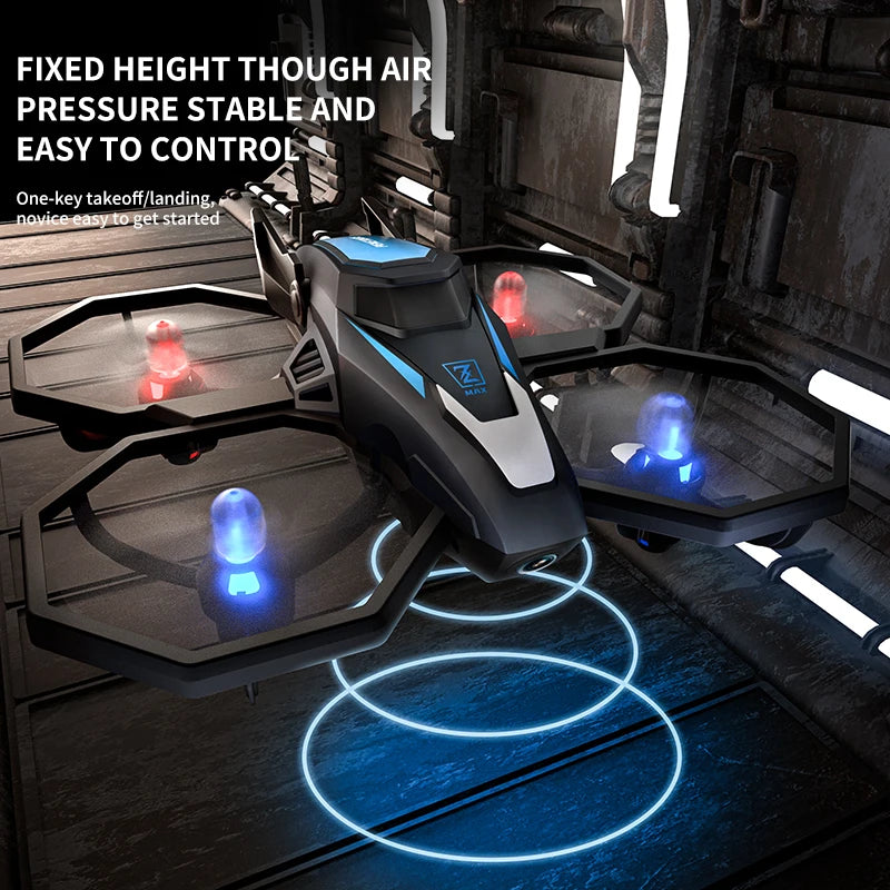 2.4G 4CH RC Drone 8K Camera 3D Flip Remote Control Drone Quadcopter Helicopter with LED Light Kids Flying Aircraft Altitude Hold