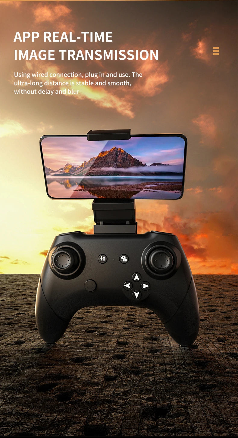 2.4G 4CH RC Drone 8K Camera 3D Flip Remote Control Drone Quadcopter Helicopter with LED Light Kids Flying Aircraft Altitude Hold