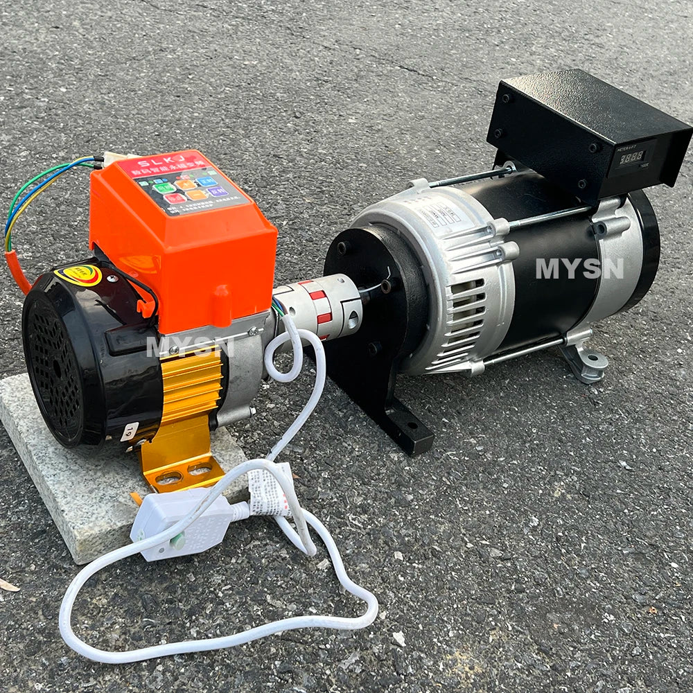 50KW 100KW Free Energy Permanent Magnet Generator 220V 380V Brushless Generator Set Magnetic Generators With Adjustable Motor