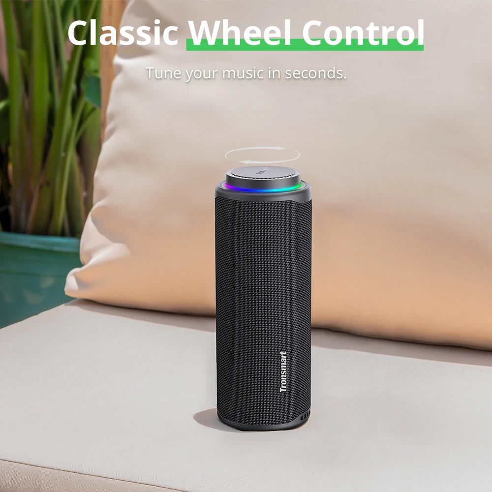 Tronsmart T8 Speaker Bluetooth Portable Speaker with Deep Bass, 40W, 360 degree Sound, Waterproof IPX7, for Camping