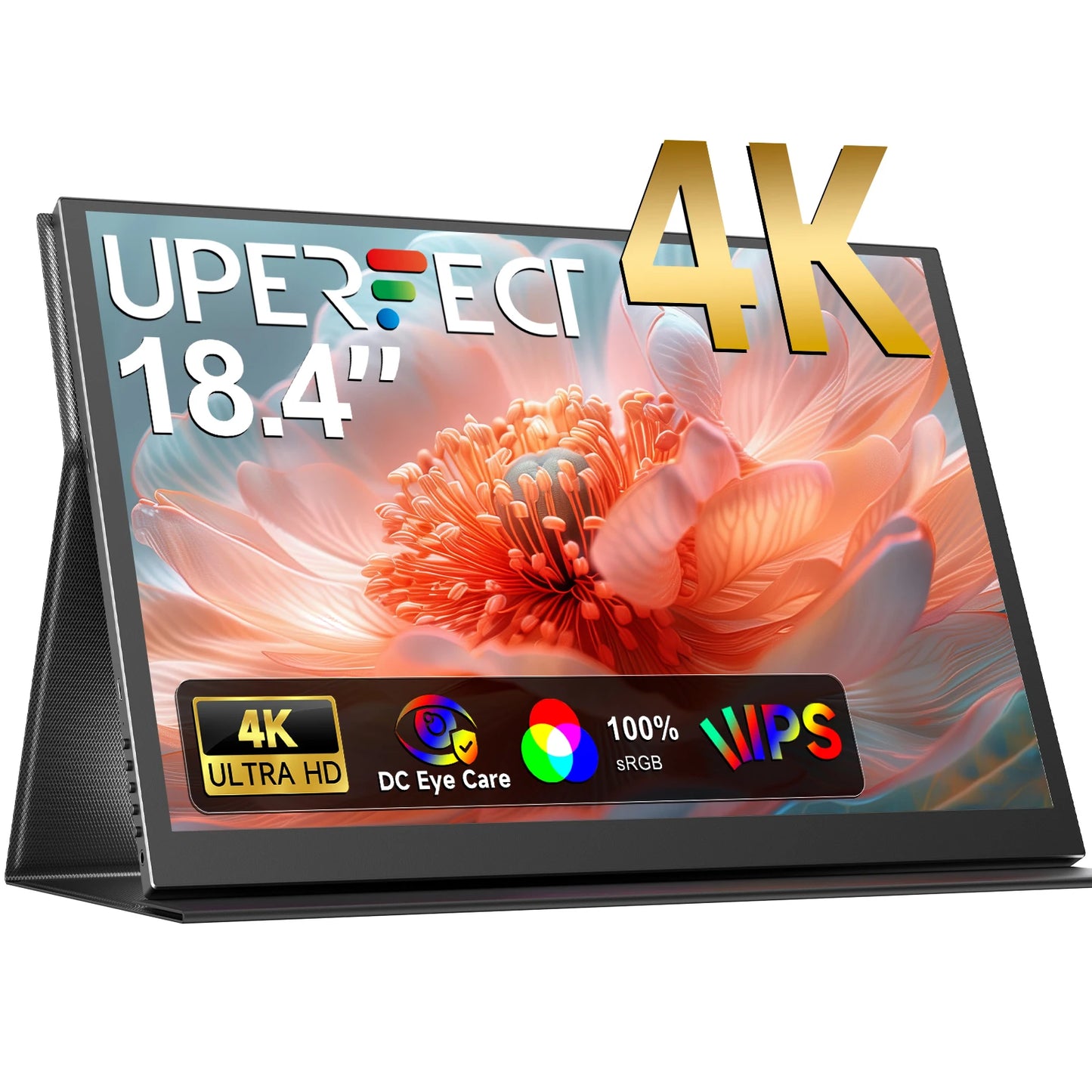 UPERFECT 18.4Inch 4K Portable Monitor Gaming PC Gamer Displays Laptop Extender Screen For TV Notebook Ps4/5 Xbox Tablet Switch